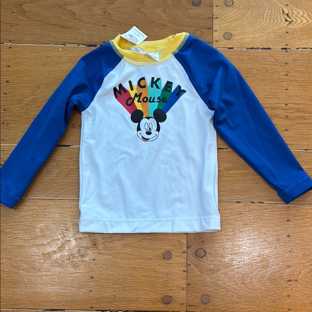 Mickey Mouse Long Sleeve Rashguard